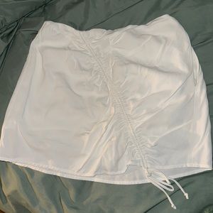 White Mini Skirt